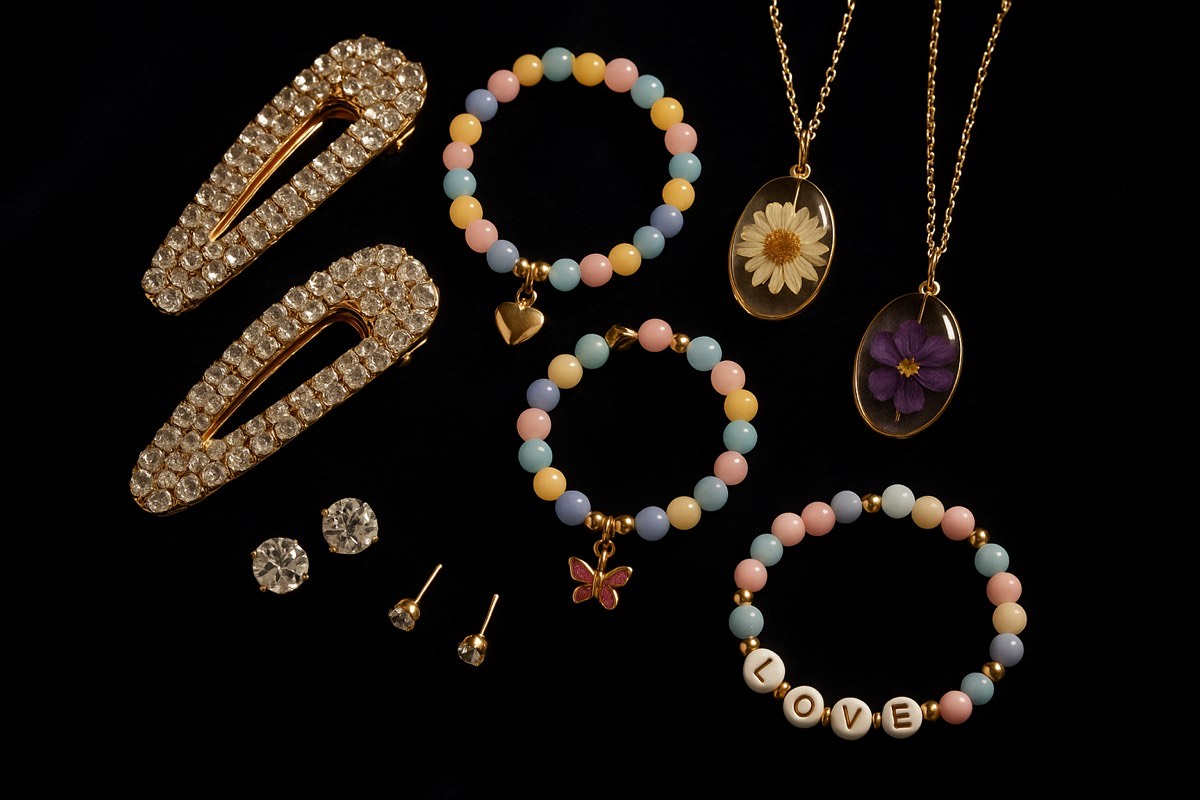 Handmade jewelry collection by Sparkle Fire Design Studio